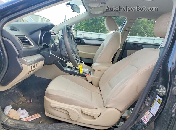 4S4BSAAC6H3292986 2017 SUBARU OUTBACK Black Vista interior delantera