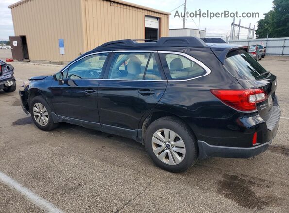 4S4BSAAC6H3292986 2017 SUBARU OUTBACK Black Trasero izquierdo