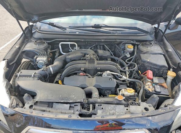 4S4BSAAC6H3292986 2017 SUBARU OUTBACK Black Vista del compartimento del motor
