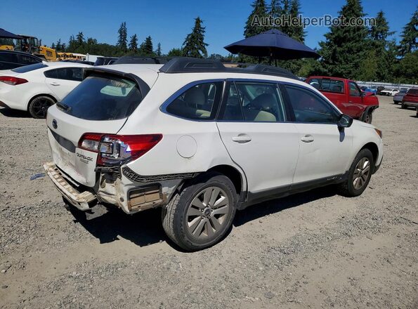 4S4BSAAC6H3381277 2017 SUBARU OUTBACK White Trasero derecho
