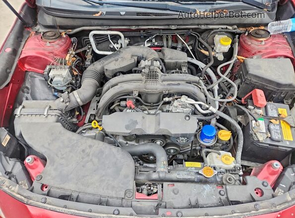 4S4BSAAC7J3225349 2018 SUBARU OUTBACK Red Вид задньої частини салону