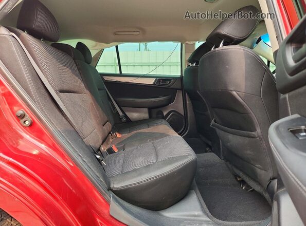 4S4BSAAC8J3273300 2018 SUBARU OUTBACK Burgundy Սալոնի հետևի տեսք