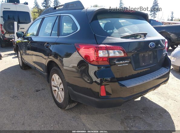 4S4BSAAC9H3401781 2017 SUBARU OUTBACK Черный Задняя левая четверть