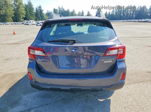 4S4BSAAC9H3418063 2017 SUBARU OUTBACK Gray Вид ззаду