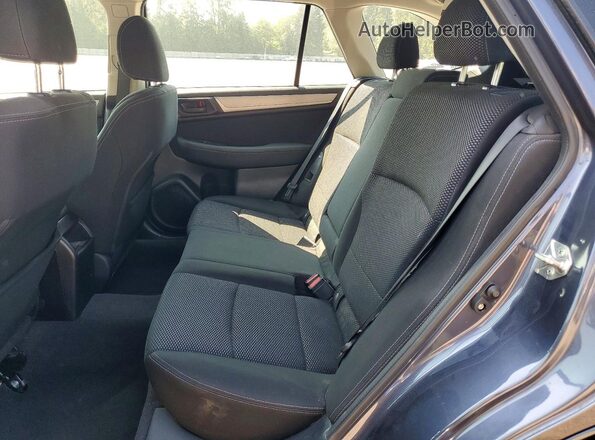 4S4BSAAC9H3418063 2017 SUBARU OUTBACK Gray Вид задньої частини салону
