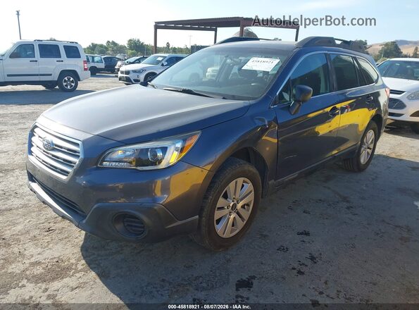 4S4BSAACXH3352140 2017 SUBARU OUTBACK Dark Blue Przód lewy