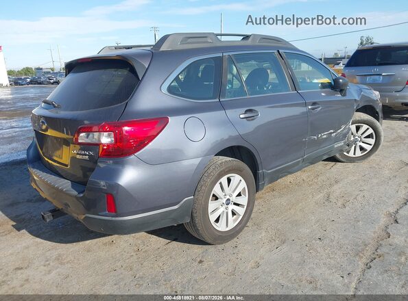 4S4BSAACXH3352140 2017 SUBARU OUTBACK Dark Blue Tył prawy