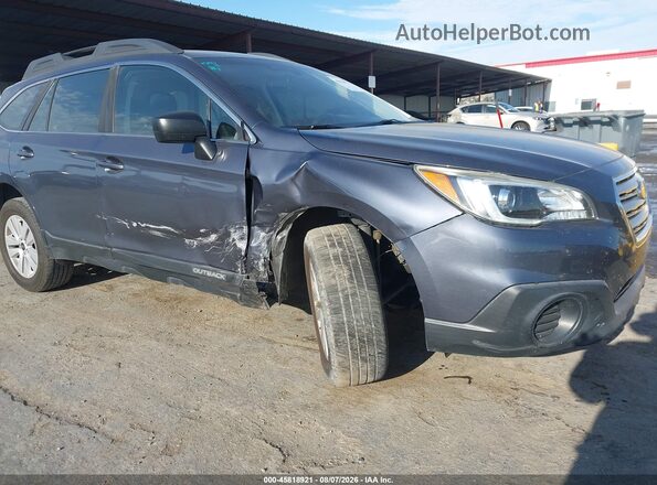 4S4BSAACXH3352140 2017 SUBARU OUTBACK Dark Blue Widok z przodu