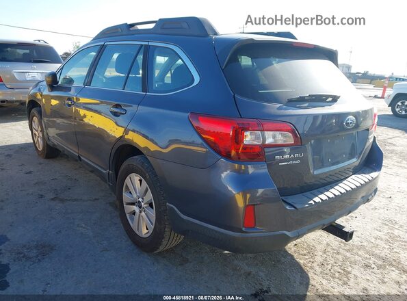 4S4BSAACXH3352140 2017 SUBARU OUTBACK Dark Blue Tył lewy
