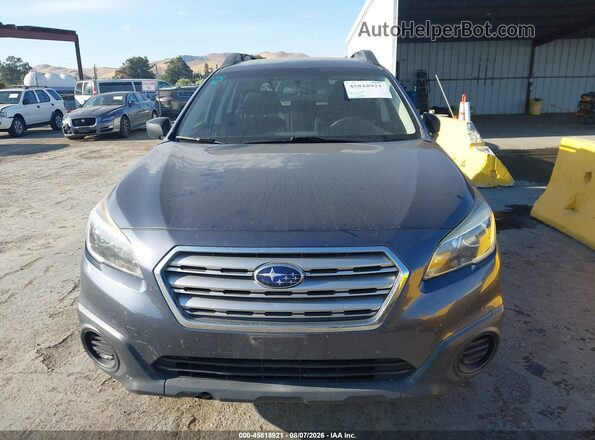 4S4BSAACXH3352140 2017 SUBARU OUTBACK Dark Blue Widok zestawu wskaźników