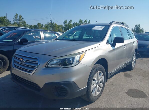 4S4BSAACXH3439097 2017 SUBARU OUTBACK Tan Przód lewy