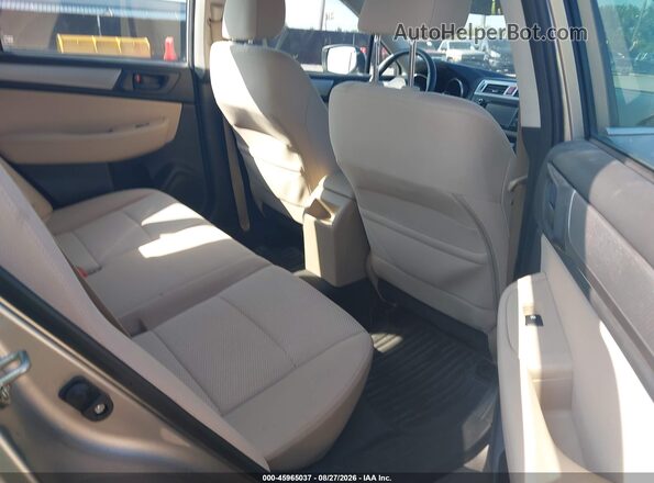 4S4BSAACXH3439097 2017 SUBARU OUTBACK Tan Widok naklejki z numerem VIN