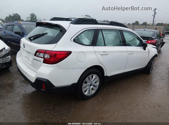 4S4BSAACXJ3308001 2018 SUBARU OUTBACK White Tył prawy