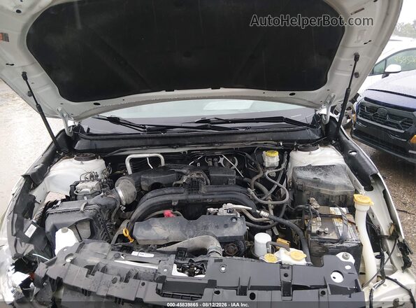 4S4BSAACXJ3308001 2018 SUBARU OUTBACK White Widok z tyłu