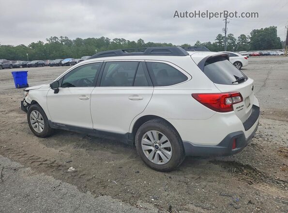 4S4BSABC0K3329035 2019 SUBARU OUTBACK White Rear left