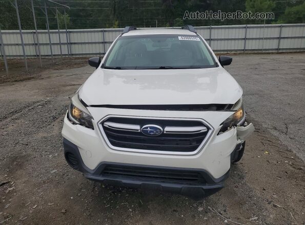 4S4BSABC0K3329035 2019 SUBARU OUTBACK White Front view