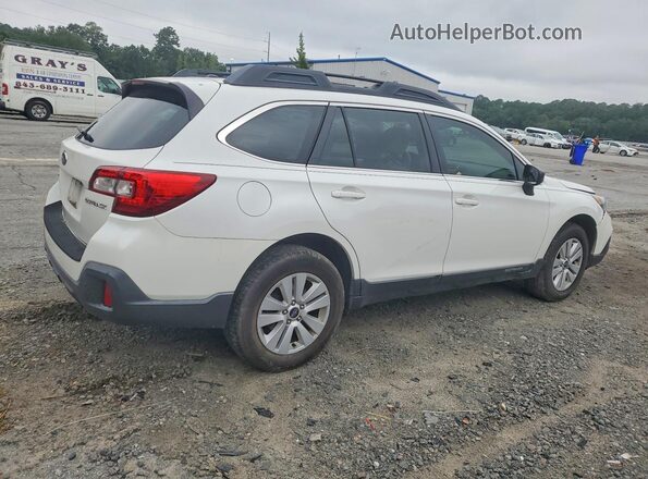 4S4BSABC0K3329035 2019 SUBARU OUTBACK White Rear right
