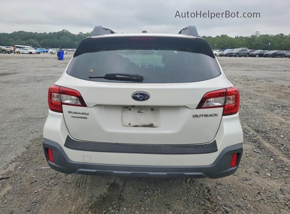 4S4BSABC0K3329035 2019 SUBARU OUTBACK White Rear view