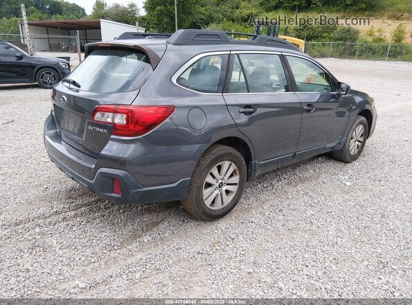 4S4BSABC3K3331653 2019 SUBARU OUTBACK Gray Trasero derecho