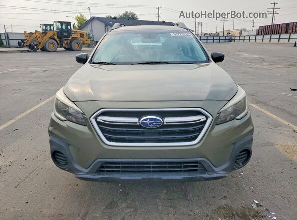 4S4BSABC4K3354052 2019 SUBARU OUTBACK Green წინა ხედი