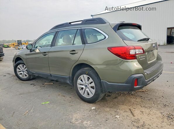 4S4BSABC4K3354052 2019 SUBARU OUTBACK Green უკანა მარცხენა