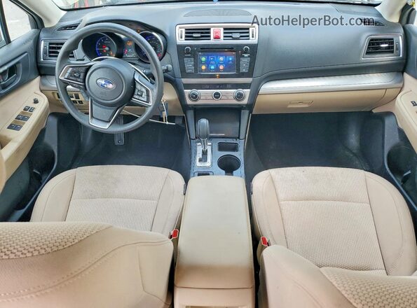 4S4BSABC4K3354052 2019 SUBARU OUTBACK Green წინა პანელის ხედი