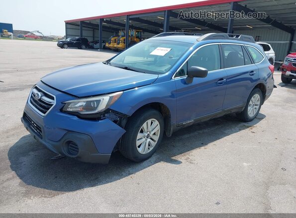 4S4BSABC5K3355680 2019 SUBARU OUTBACK Blue Front left