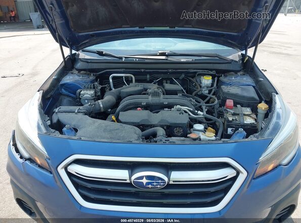 4S4BSABC5K3355680 2019 SUBARU OUTBACK Blue Rear view
