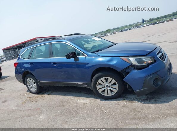 4S4BSABC5K3355680 2019 SUBARU OUTBACK Blue Rear interior view