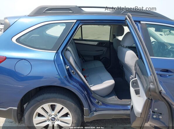 4S4BSABC5K3355680 2019 SUBARU OUTBACK Blue VIN sticker view