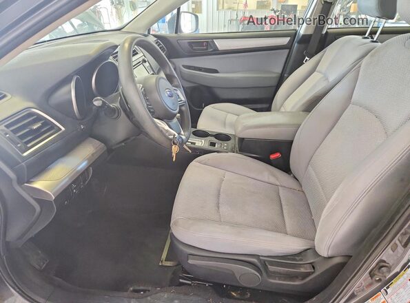 4S4BSABC7K3210740 2019 SUBARU OUTBACK Gray Widok wnętrza z przodu