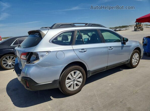 4S4BSABCXK3266817 2019 SUBARU OUTBACK Silver Trasero derecho
