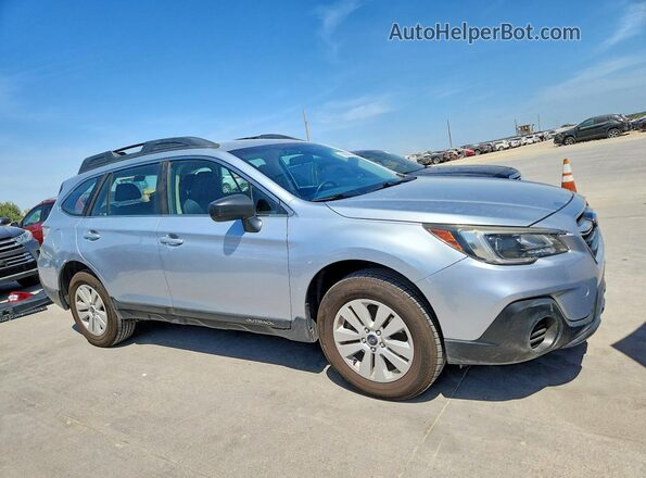 4S4BSABCXK3266817 2019 SUBARU OUTBACK Silver Delantero derecho