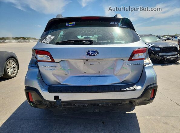 4S4BSABCXK3266817 2019 SUBARU OUTBACK Silver Vista trasera