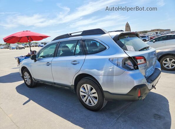 4S4BSABCXK3266817 2019 SUBARU OUTBACK Silver Trasero izquierdo