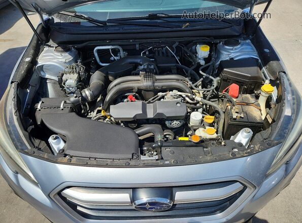 4S4BSABCXK3266817 2019 SUBARU OUTBACK Silver Vista del compartimento del motor