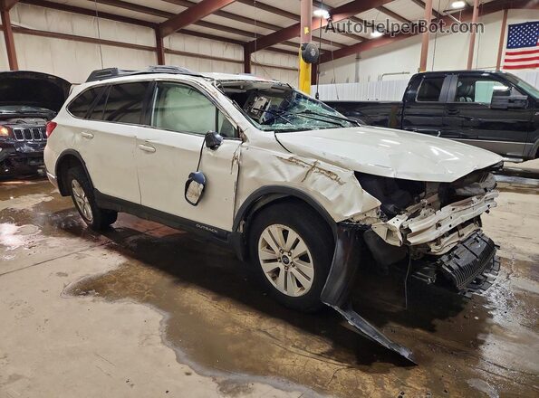 4S4BSACC0J3355146 2018 SUBARU OUTBACK White Przód prawy