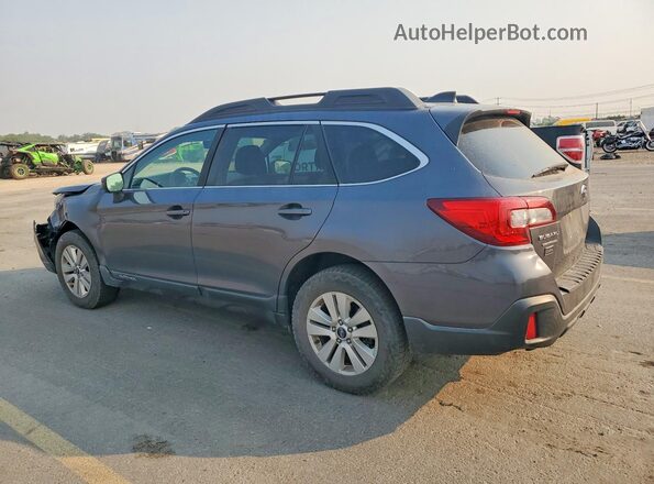 4S4BSACC0J3367605 2018 SUBARU OUTBACK Charcoal Задня ліва чверть
