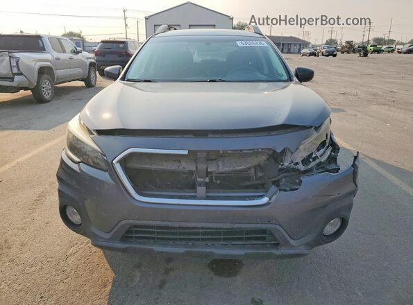 4S4BSACC0J3367605 2018 SUBARU OUTBACK Charcoal Вид спереду