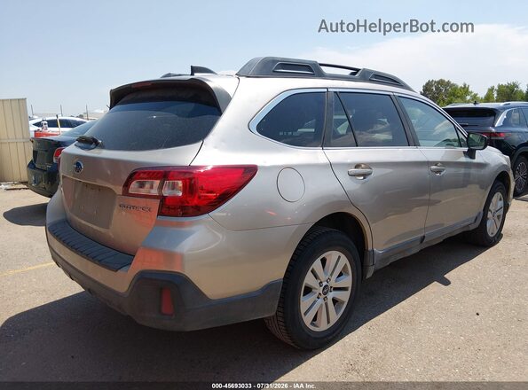 4S4BSACC0J3391015 2018 SUBARU OUTBACK Gold Tył prawy