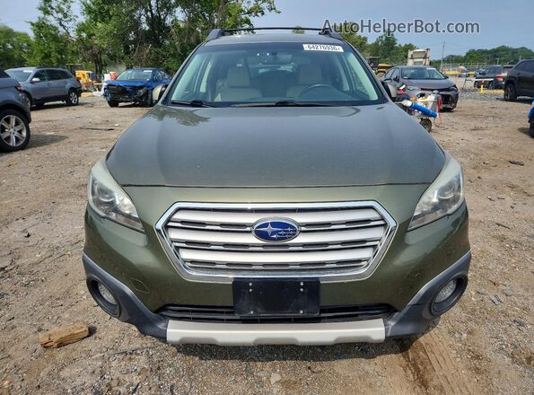 4S4BSACC2H3250392 2017 SUBARU OUTBACK Green Դիմացի տեսք