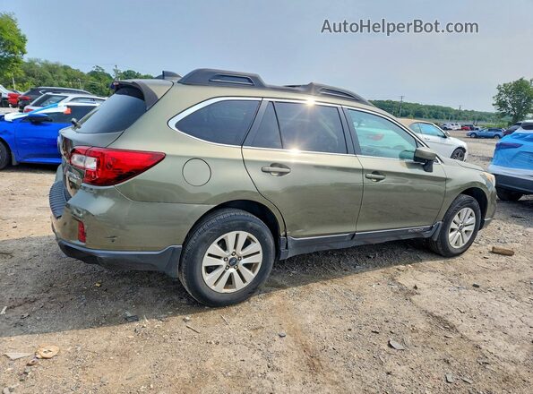 4S4BSACC2H3250392 2017 SUBARU OUTBACK Green Հետևի աջ