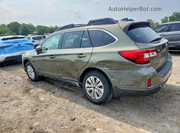 4S4BSACC2H3250392 2017 SUBARU OUTBACK Green Հետևի ձախ