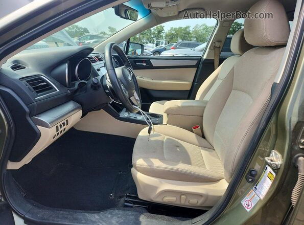 4S4BSACC2H3250392 2017 SUBARU OUTBACK Green Սալոնի դիմացի տեսք