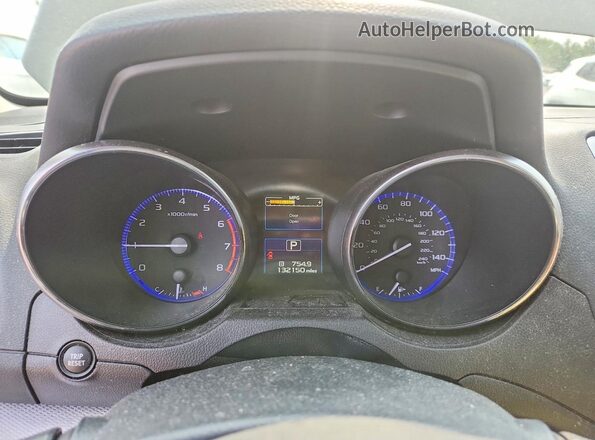 4S4BSACC2H3250392 2017 SUBARU OUTBACK Green Սարքավորումների վահանակի տեսք