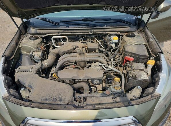 4S4BSACC2H3250392 2017 SUBARU OUTBACK Green Շարժիչի բաժամունքի տեսք
