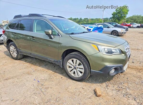 4S4BSACC2H3250392 2017 SUBARU OUTBACK Green Առջևի աջ