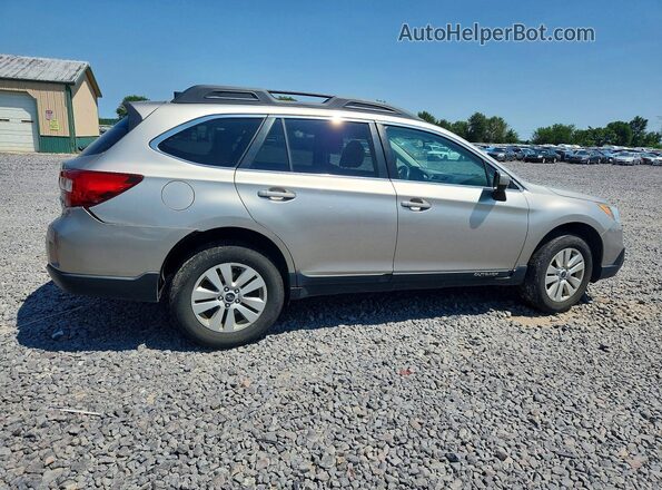 4S4BSACC3H3339193 2017 SUBARU OUTBACK Желто-коричневый Задняя правая четверть