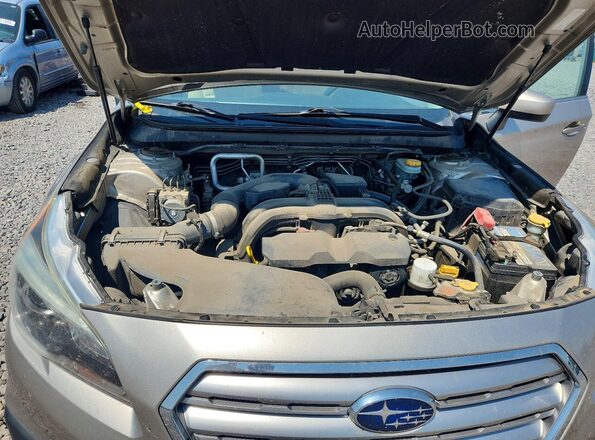 4S4BSACC3H3339193 2017 SUBARU OUTBACK Желто-коричневый Вид задней части салона