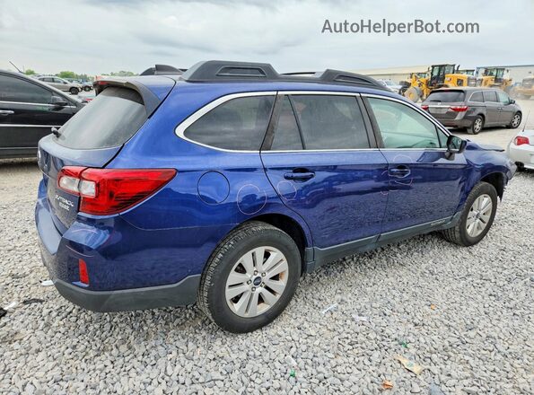 4S4BSACC4H3380223 2017 SUBARU OUTBACK Blue Tył prawy